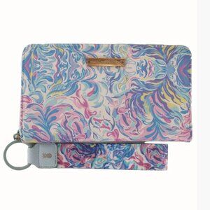 Simply Southern Large Wallet with Wrist Loop in Water Color
